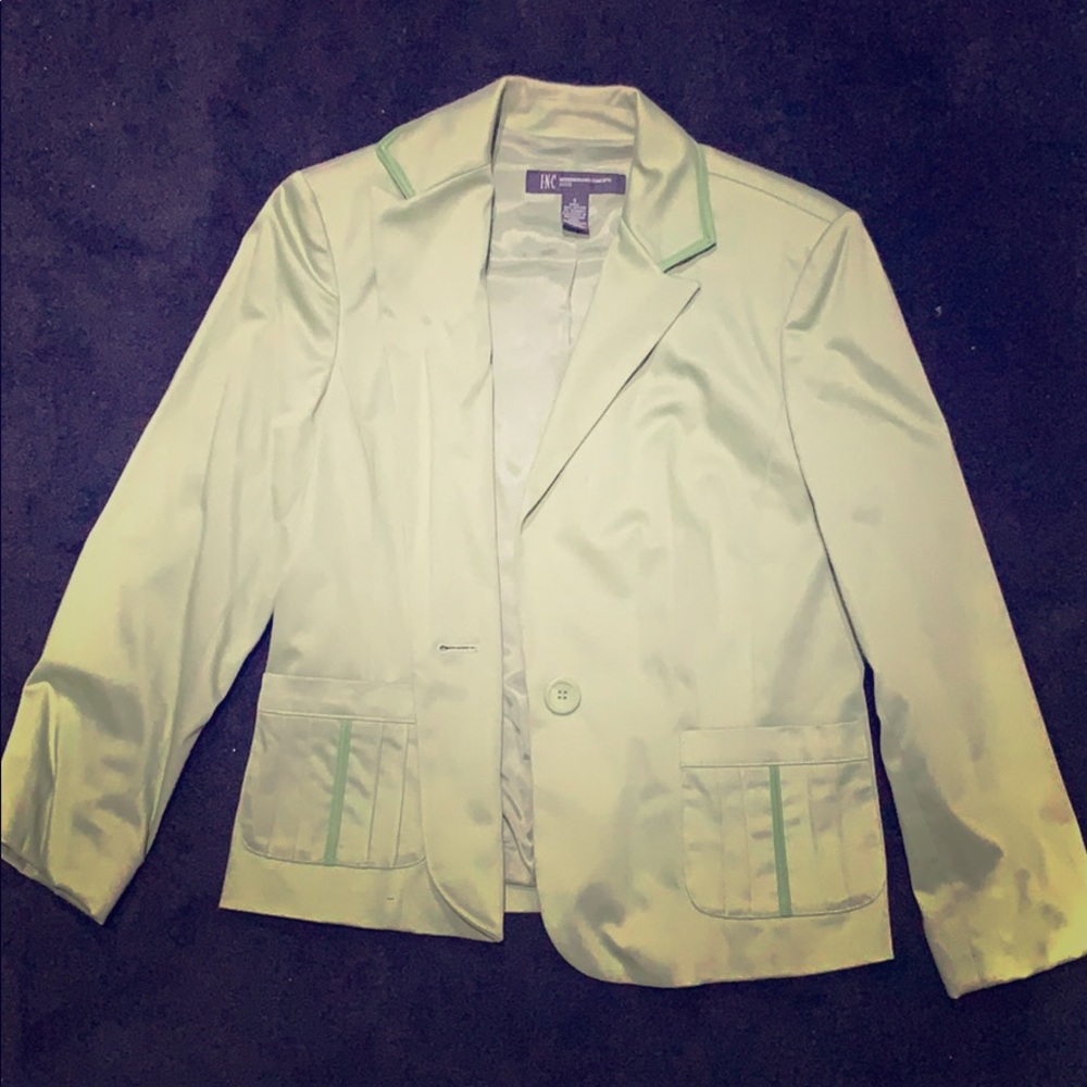 Green blazer